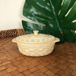 Temp-tations ovenware boho neutral bohemian dish
